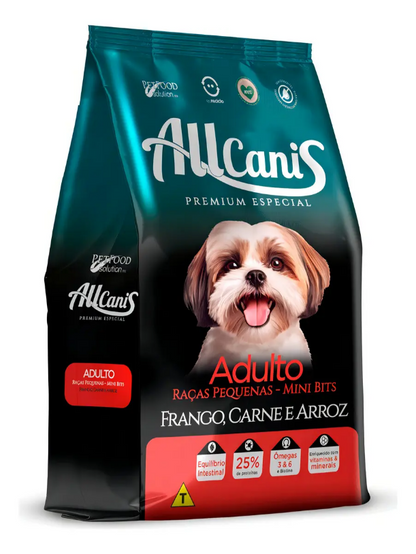 ALLCANIS ADULTO RACAS PEQ. MINI BITS 15KG