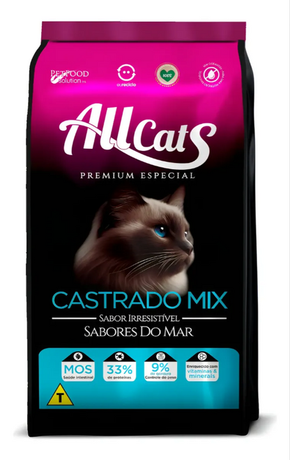 ALLCATS CASTRADOS MIX 10,1KG