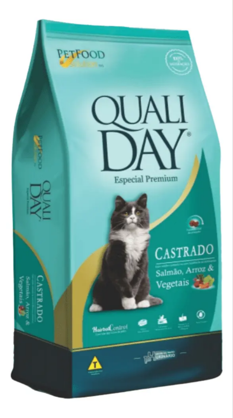 QUALIDAY CAT SALMAO CASTRADO 20KG