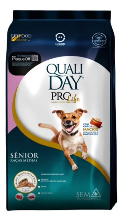 QUALIDAY PROLIFE RACAS MEDIA SENIOR 2,5KG