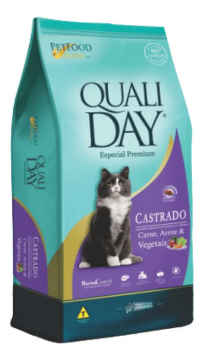 QUALIDAY CAT CARNE CASTRADO 20KG