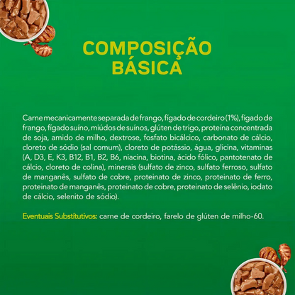 DOG CHOW ADLT TDTM CORDEIRO 15un