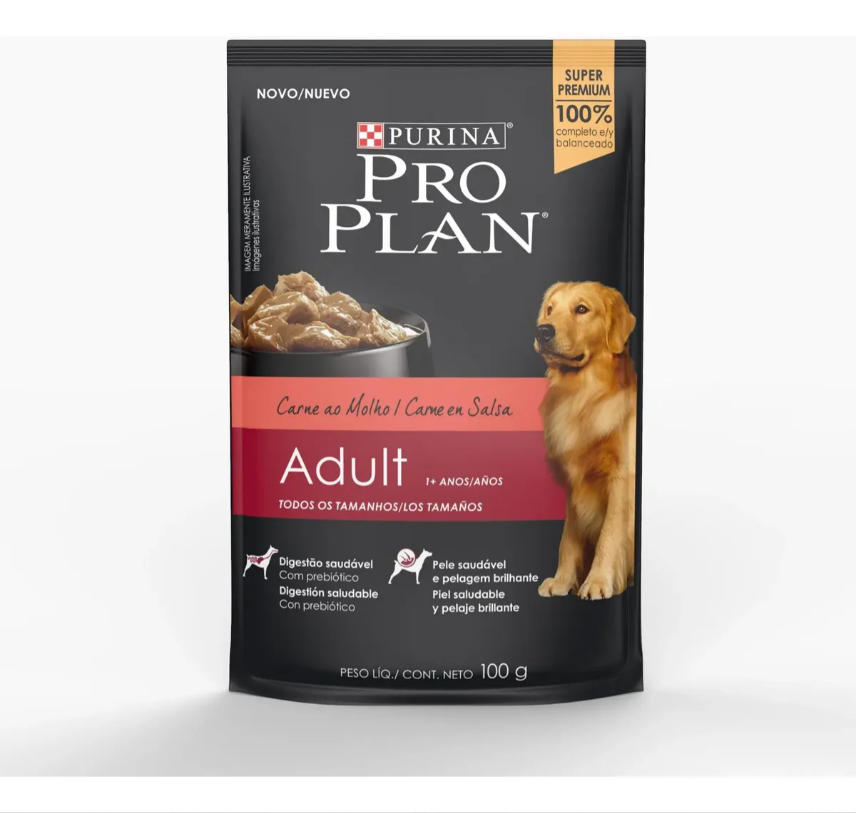 PRO PLAN ADULTO CARNE 30un