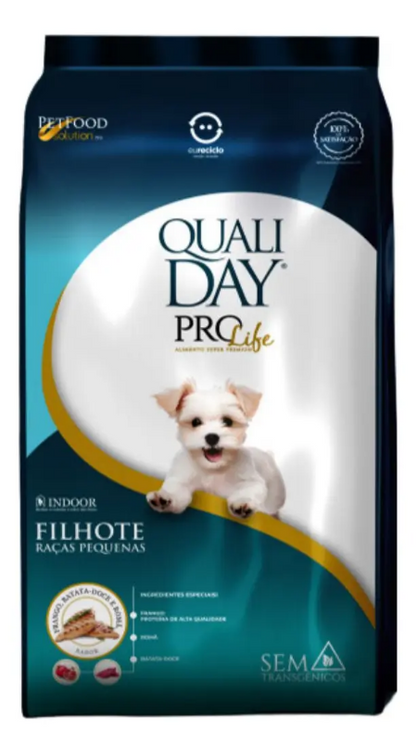 QUALIDAY PROLIFE RACAS PEQ. FILHOTE 2,5KG