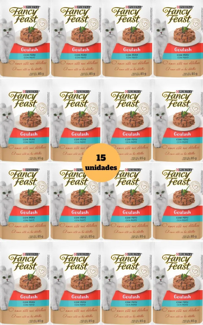 FANCY FEAST GOULASH PERU 15un