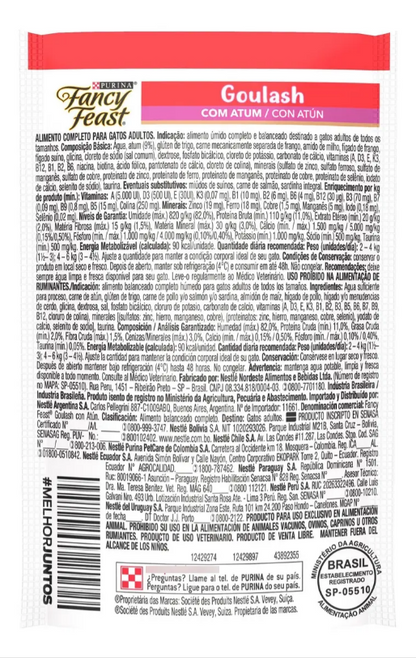 FANCY FEAST GOULASH ATUM 60un