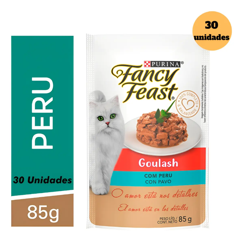 FANCY FEAST GOULASH PERU 30un