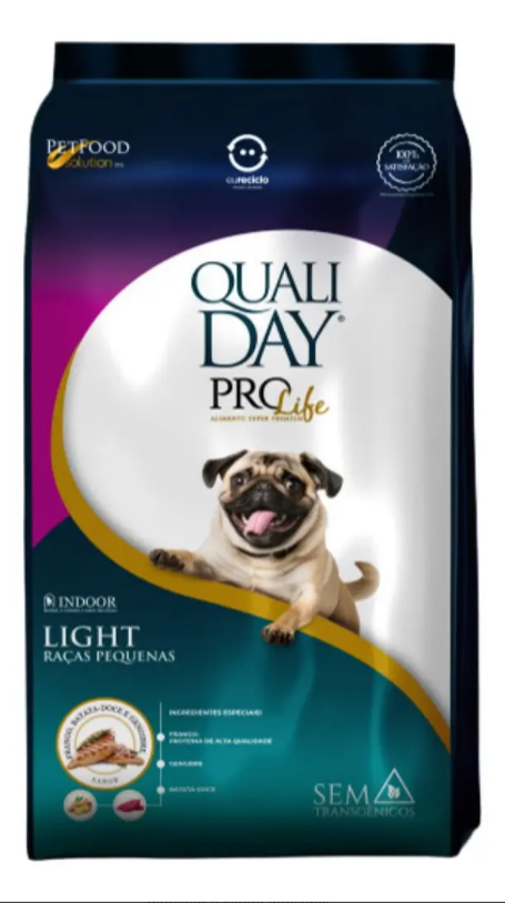QUALIDAY PROLIFE RACAS PEQ. LIGHT 1KG